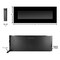 Hastings Home Electric Fireplace Wall Mounted, Color Changing LED Flame and Remote, 50 Inch, (Black) 284253LEK - alternate 2
